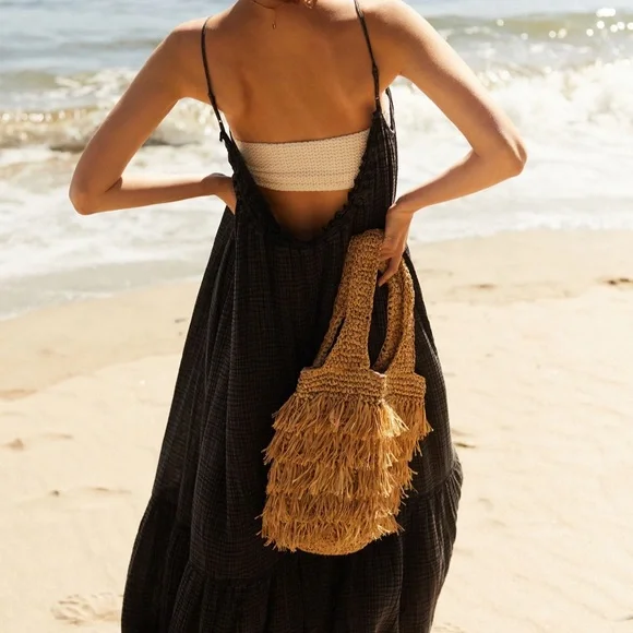 Anthropologie - The Malika Gauze Maxi Dress by Celandine - Picture 2 of 4